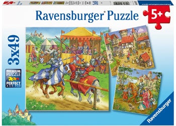 Ravensburger - Life of the Knight 3x49 Piece Jigsaw