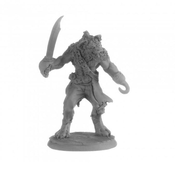 Reaper Bones - Hakkle Blackhook Gnoll Pirate - 30038