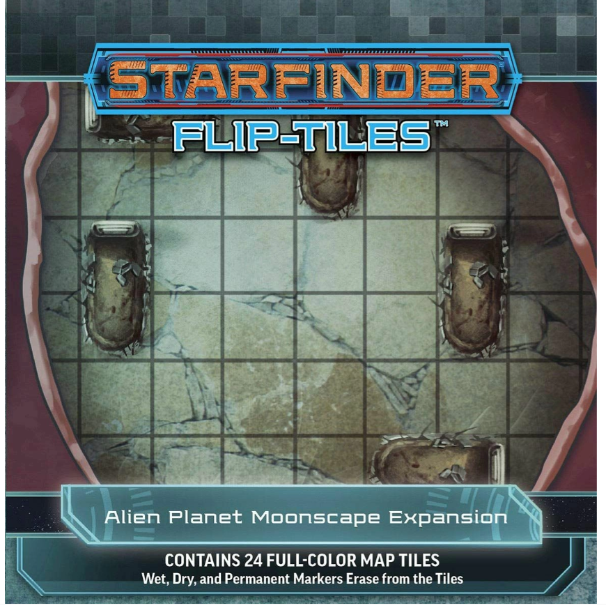Pathfinder RPG Flip Tiles - Alien Planet Moonscape