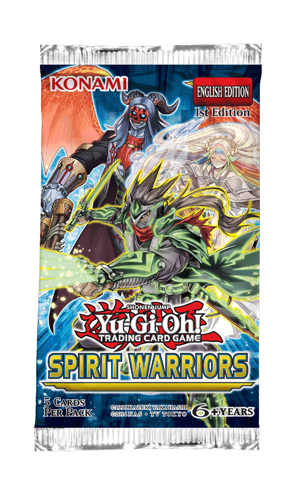Yugioh Spirit Warriors Booster Pack - Good Games