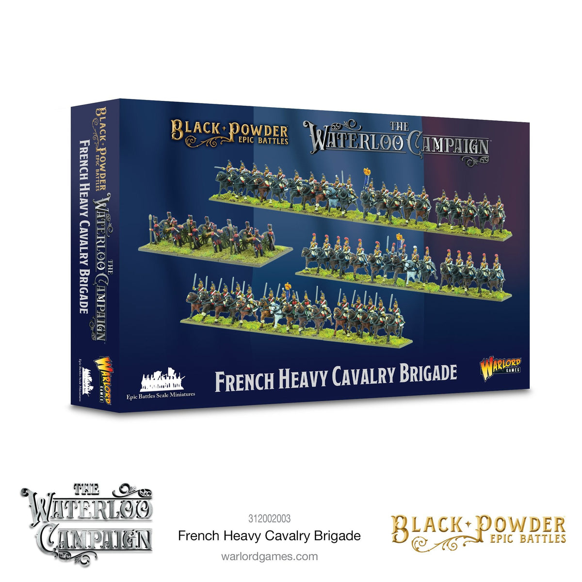 Black Powder Epic Battles: Waterloo - French Heavy Cavalry