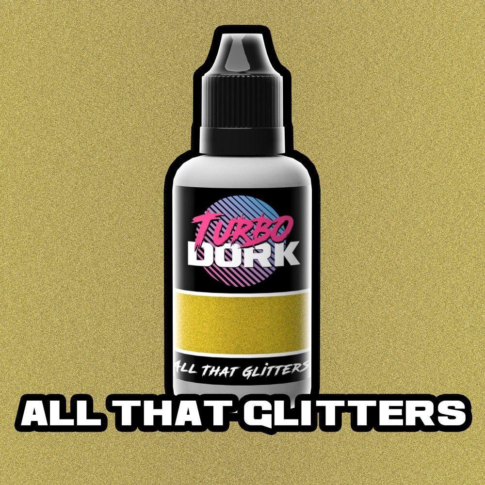 Turbo Dork All That Glitters Metallic Flourish Acrylic Paint 20ml Bottle - Good Games