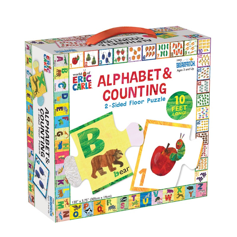 The World of Eric Carle 2 Sided Alphabet and Counting Puzzle