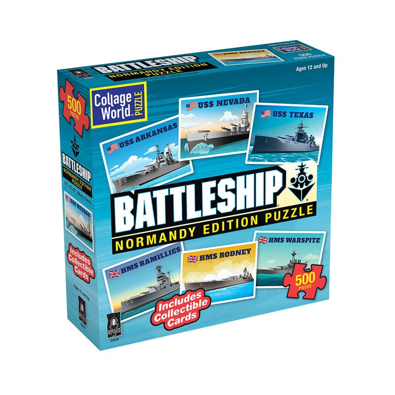 Bepuzzled - Battleship Normandy Edition 500 Piece Jigsaw
