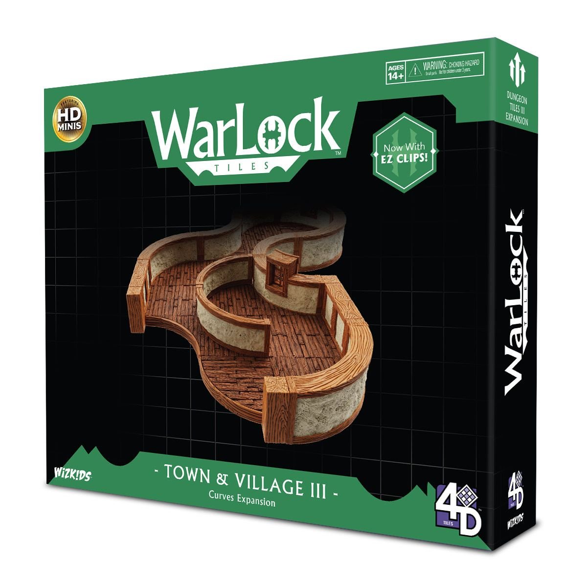 WarLock Tiles - Town and Village III Curves PREORDER - Good Games