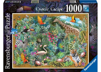 Ravensburger - Exotic Escape 1000 Piece Jigsaw