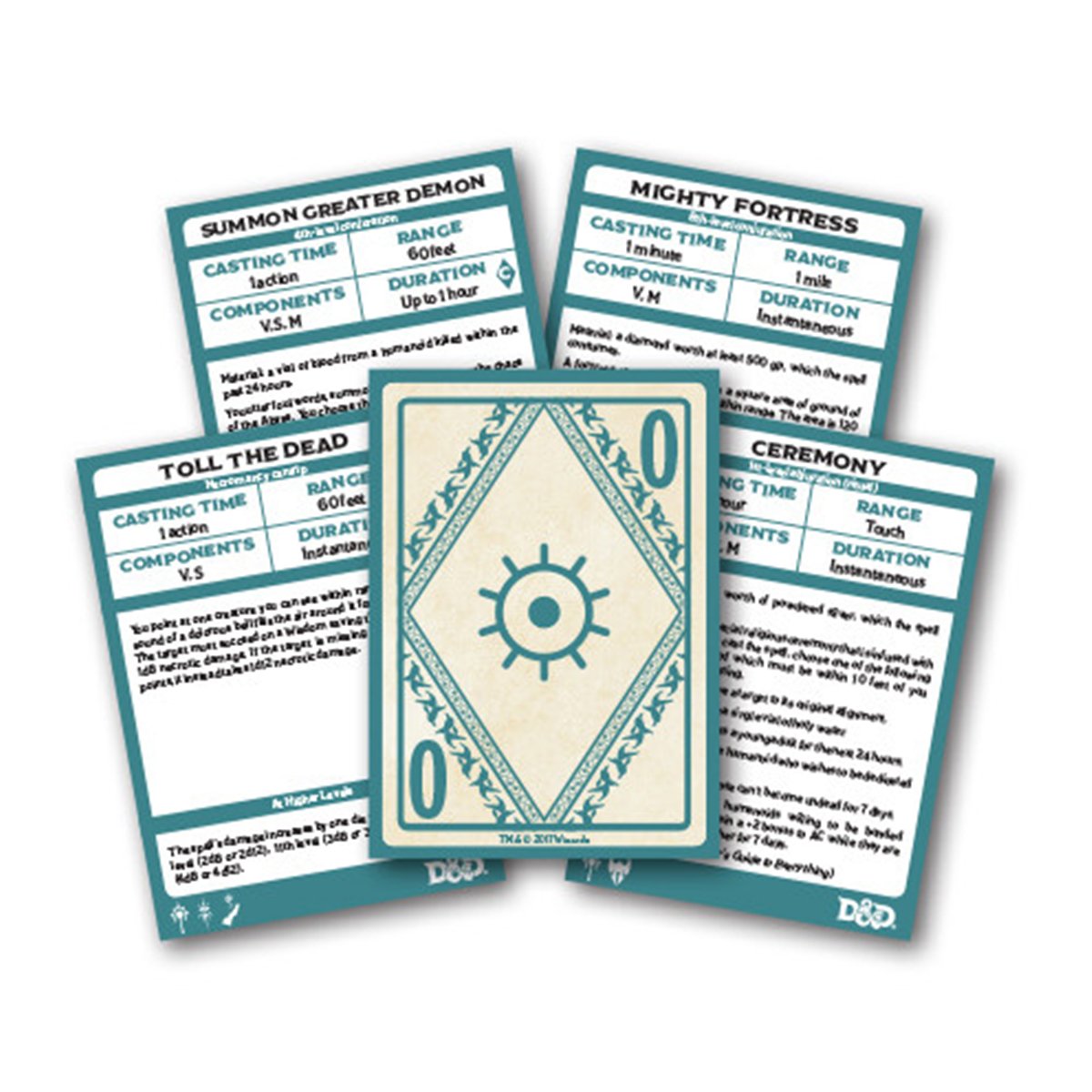 Dungeons &amp; Dragons Spellbook Cards - Xanathars Guide to Everything Deck