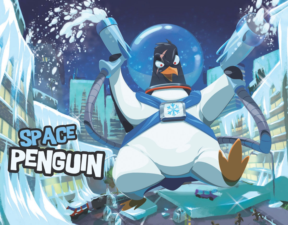 King of Tokyo Dark Space Penguin Monster