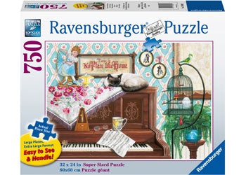 Ravensburger Piano Cat 750 Piece Jigsaw