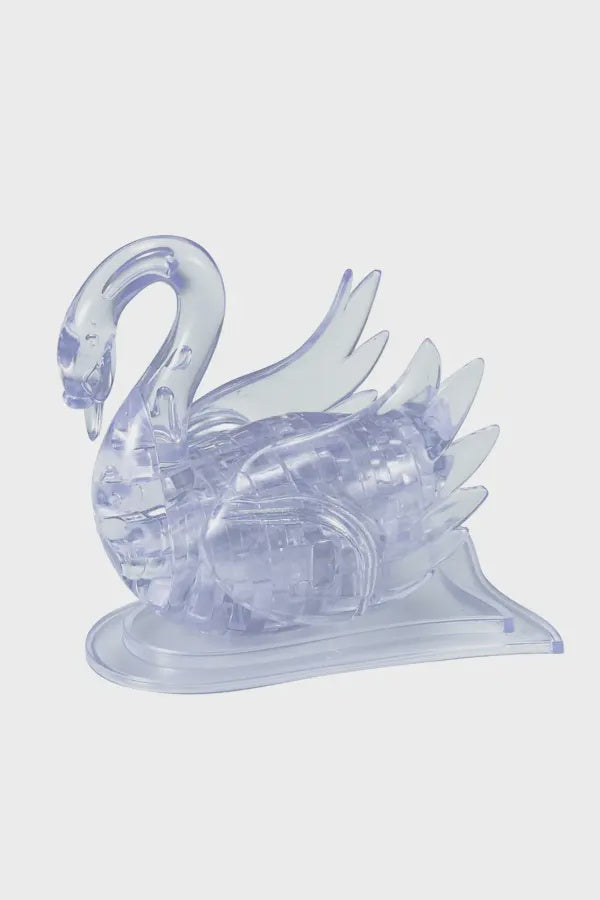 3D Crystal Clear Swan Puzzle