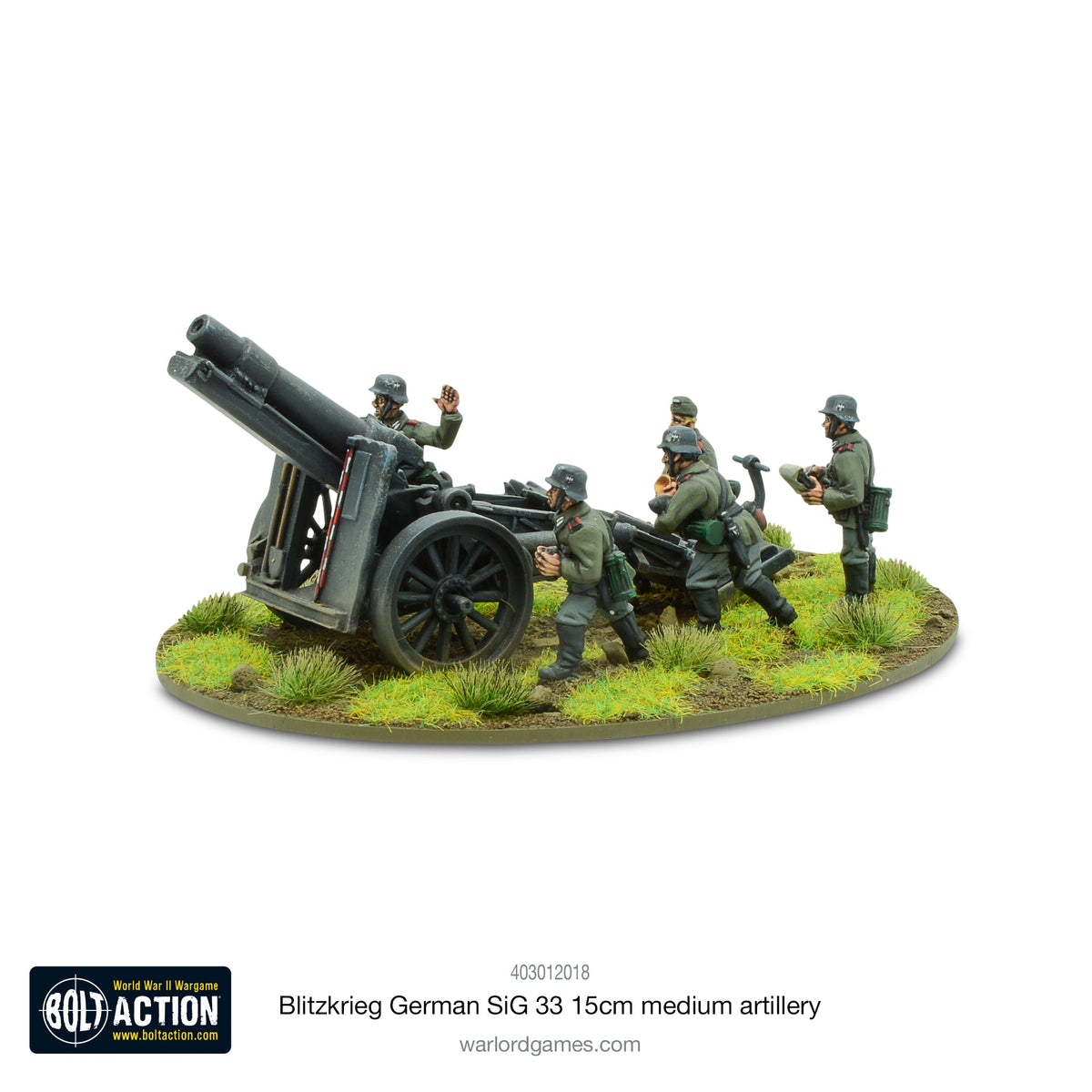 Blitzkreig German SIG 33 15cm heavy howitzer