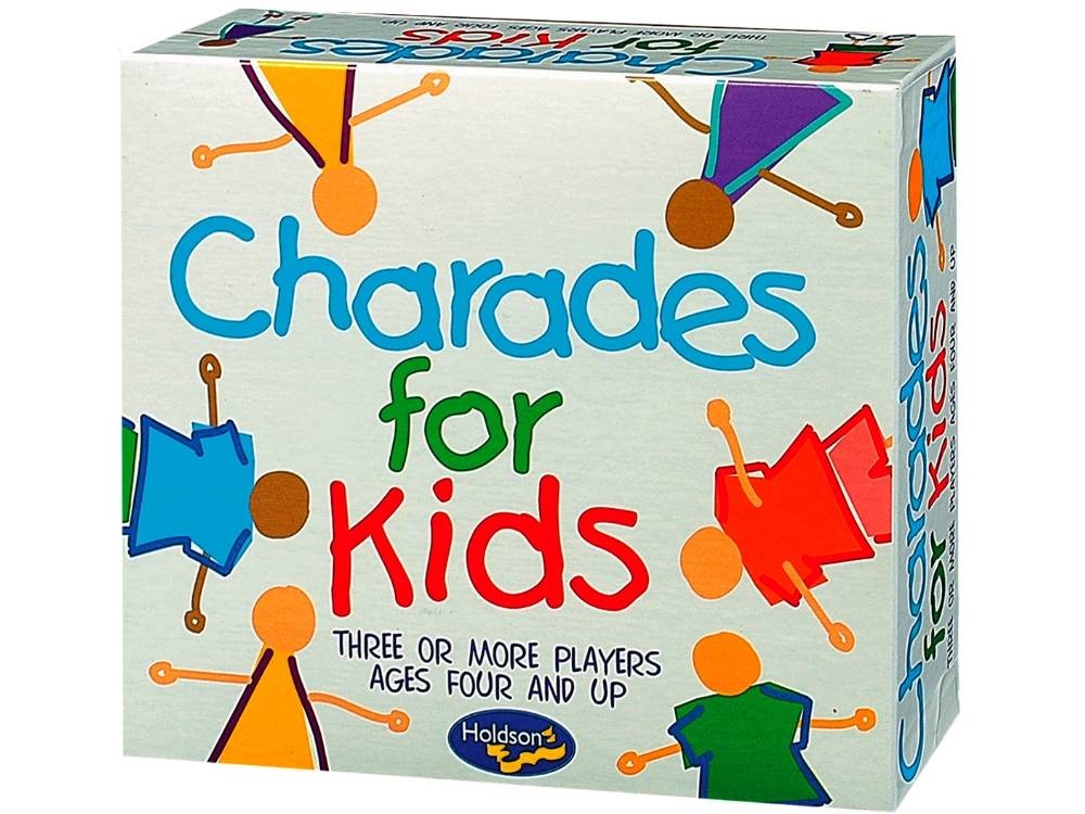 Charades For Kids White Box