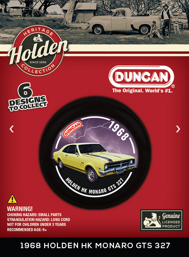 Duncan Heritage Holden Yo-Yo Collection - 1968 Holden HK Monaro GTS 327