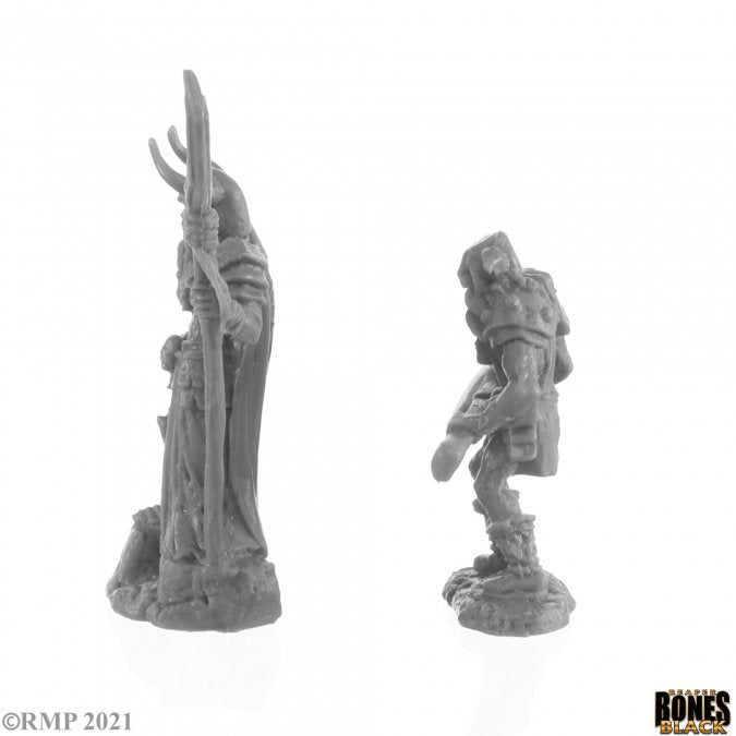 Reaper Bones Black - Rune Wight Thane And Jarl - 2