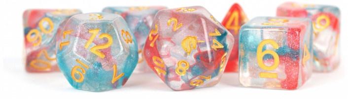 MDG Unicorn Resin Polyhedral Dice Set - Astral Swell - Good Games