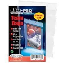 Sleeves Ultra Pro Team Bags Resealable (100CT)