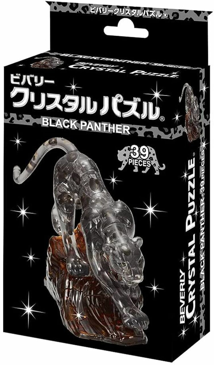 3D Black Panther Crystal Puzzle