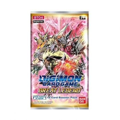 Digimon Card Game Series 04 Great Legend Booster Pack