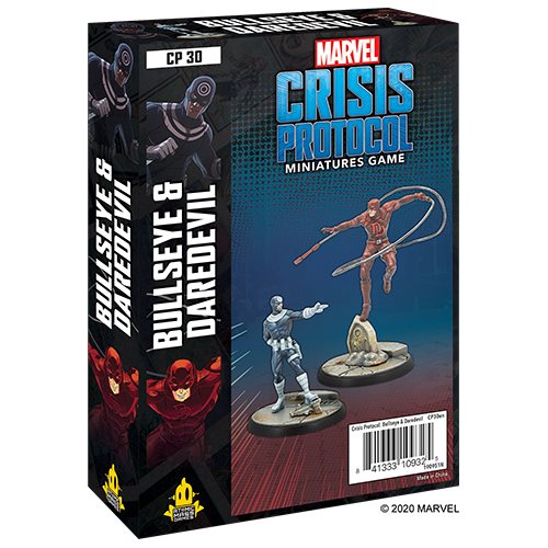 Marvel Crisis Protocol Miniatures Game Bullseye and Daredevil Expansion