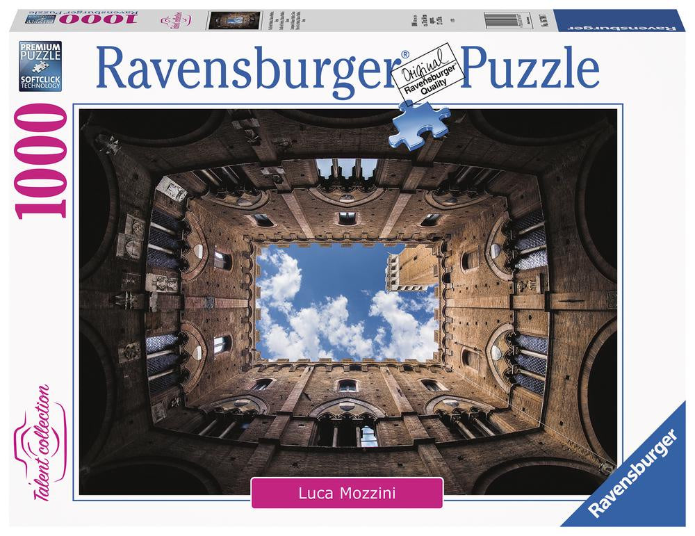 Ravensburger Courtyard Palazzo Pubblico Siena 1000 Piece Jigsaw