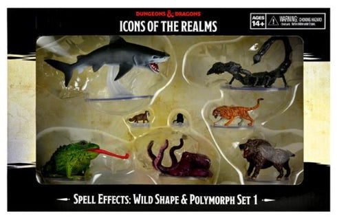 Dungeons &amp; Dragons Icons of the Realms Wild Shape &amp; Polymorph Set 1