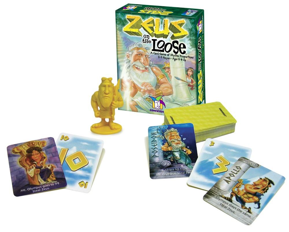 Zeus On The Loose Card Game - Good Games