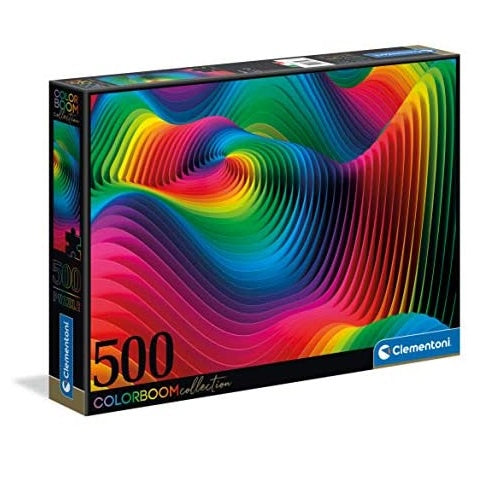 Clementoni Colorboom Waves 500 Piece Jigsaw