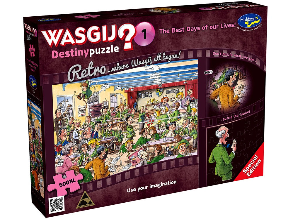 Wasgij? Retro Destiny 1 - The Best Days of our Lives! - 500 Piece Jigsaw