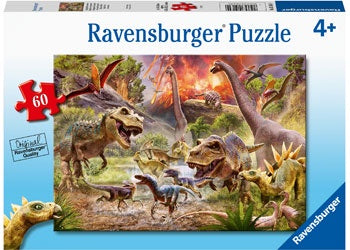 Ravensburger - Dinosaur Dash 60 Piece Jigsaw
