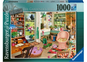 Ravensburger - My Haven No.8 The Gardeners Shed 1000 Piece Jigsaw