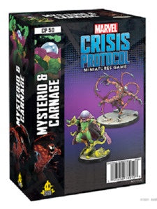 Marvel Crisis Protocol Miniatures Game Mysterio &amp; Carnage