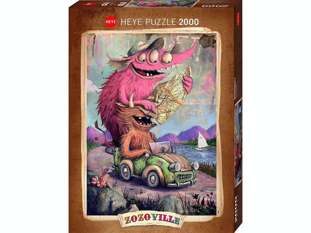 Heye - Zozoville Road Trippin 2000 Piece Jigsaw