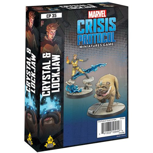 Marvel Crisis Protocol Miniatures Game Crystal &amp; Lockjaw