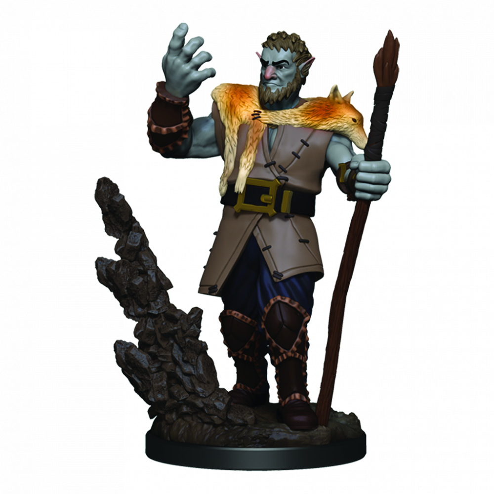Dungeons &amp; Dragons Premium Painted Figures Male Firbolg Druid