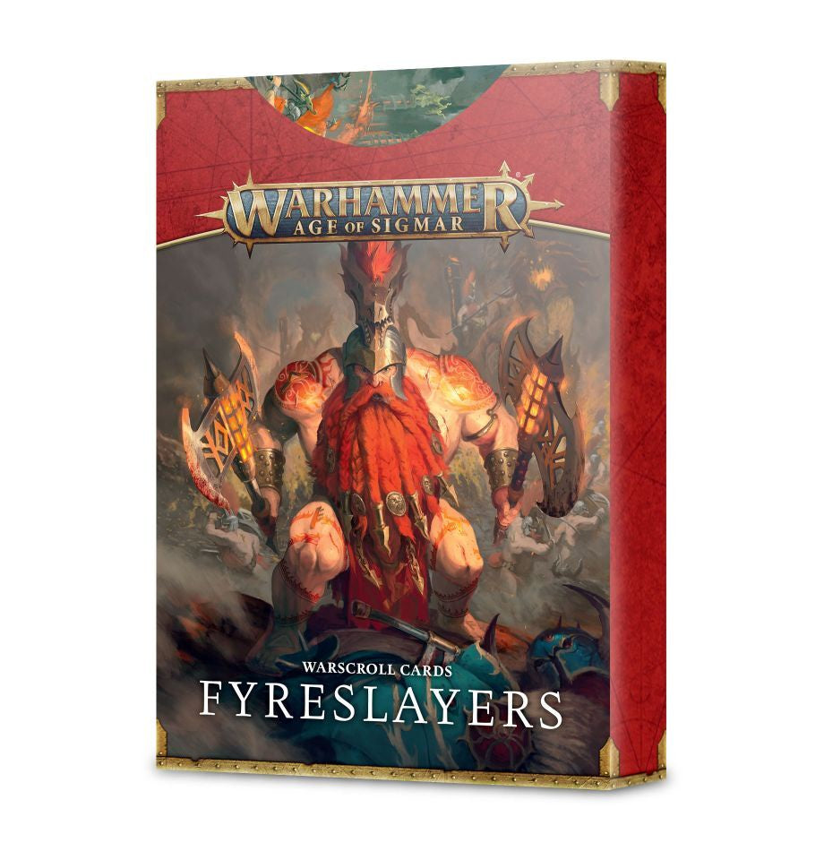 Warhammer Age of Sigmar - Warscroll Cards: Fireslayers (84-04)