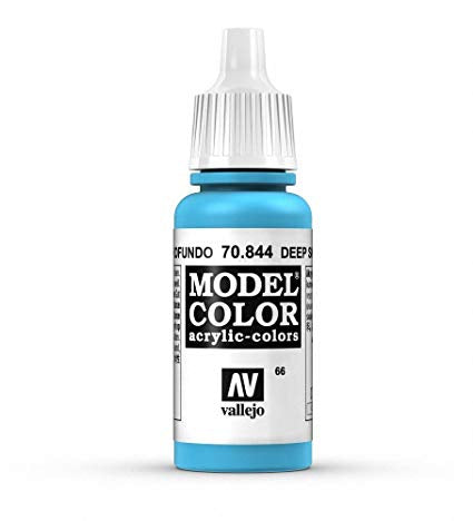 Vallejo Model Colour - Deep Sky Blue 17ml Acrylic Paint (AV70844)