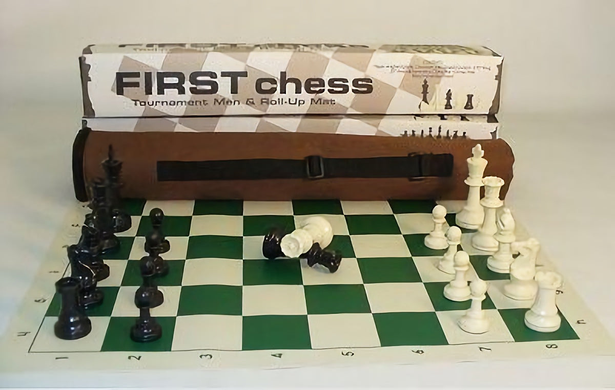 First Chess with Roll Up Mat