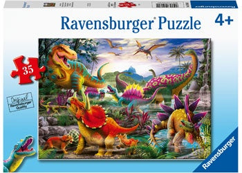 Ravensburger - T-rex Terror 35 Piece Jigsaw