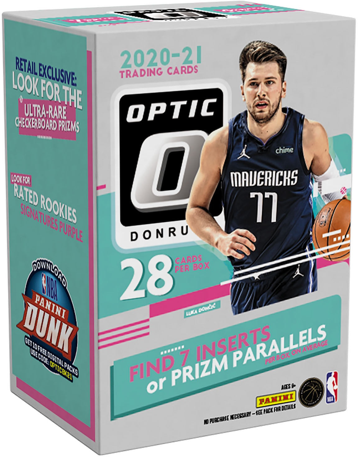 Panini 2020-21 NBA Donruss Optics Blaster Box