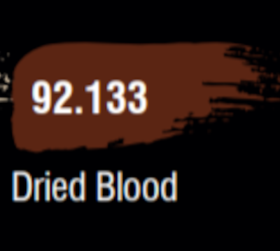 Dungeons &amp; Dragons Prismatic Paint Dried Blood (Effect) 92.133