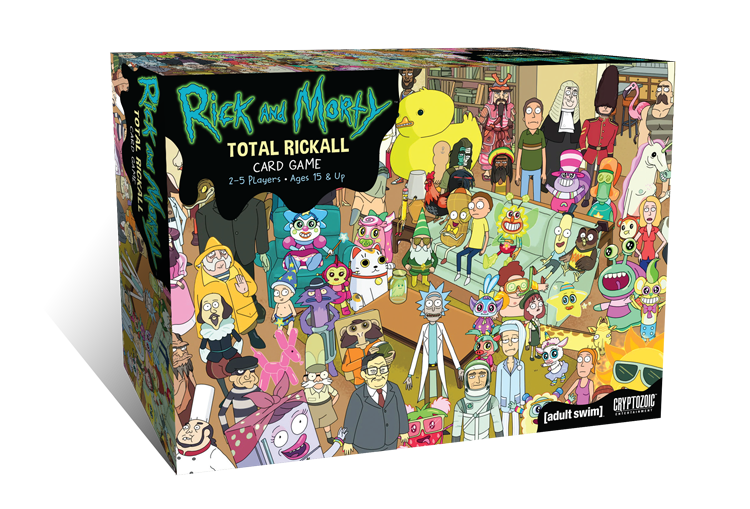 Rick &amp; Morty Total Rickall Cooperative Card Game