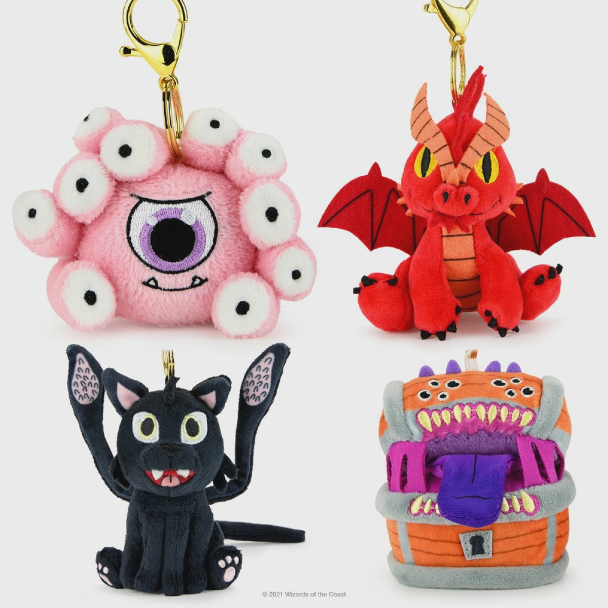 Dungeons and Dragons Plush Charms 3 Wave 1