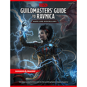 Dungeons & Dragons - Guildmaster's Guide To Ravnica Maps And Miscellany - Good Games