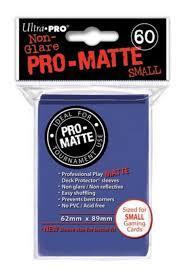 Sleeves Non-Glare Pro-Matte Small Blue 60 Pack - Good Games
