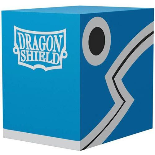 Dragon Shield - Deck Box Double Shell - Blue/Black