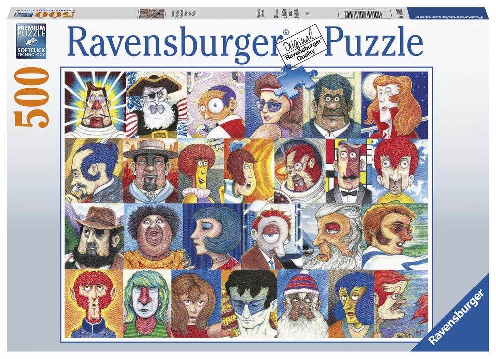 Ravensburger - Typefaces 500 Piece Jigsaw