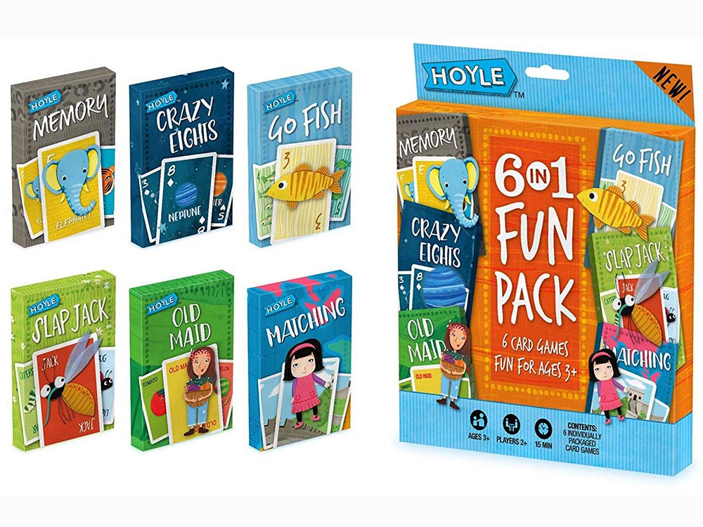Hoyle 6-in-1 Kids Card Games