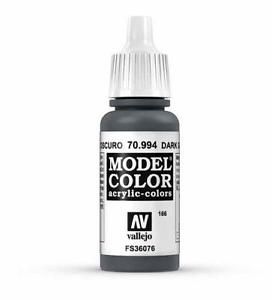 Vallejo Model Colour - Dark Grey 17ml Acrylic Paint (AV70994)