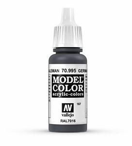 Vallejo Model Colour - German Grey 17ml Acrylic Paint (AV70995)
