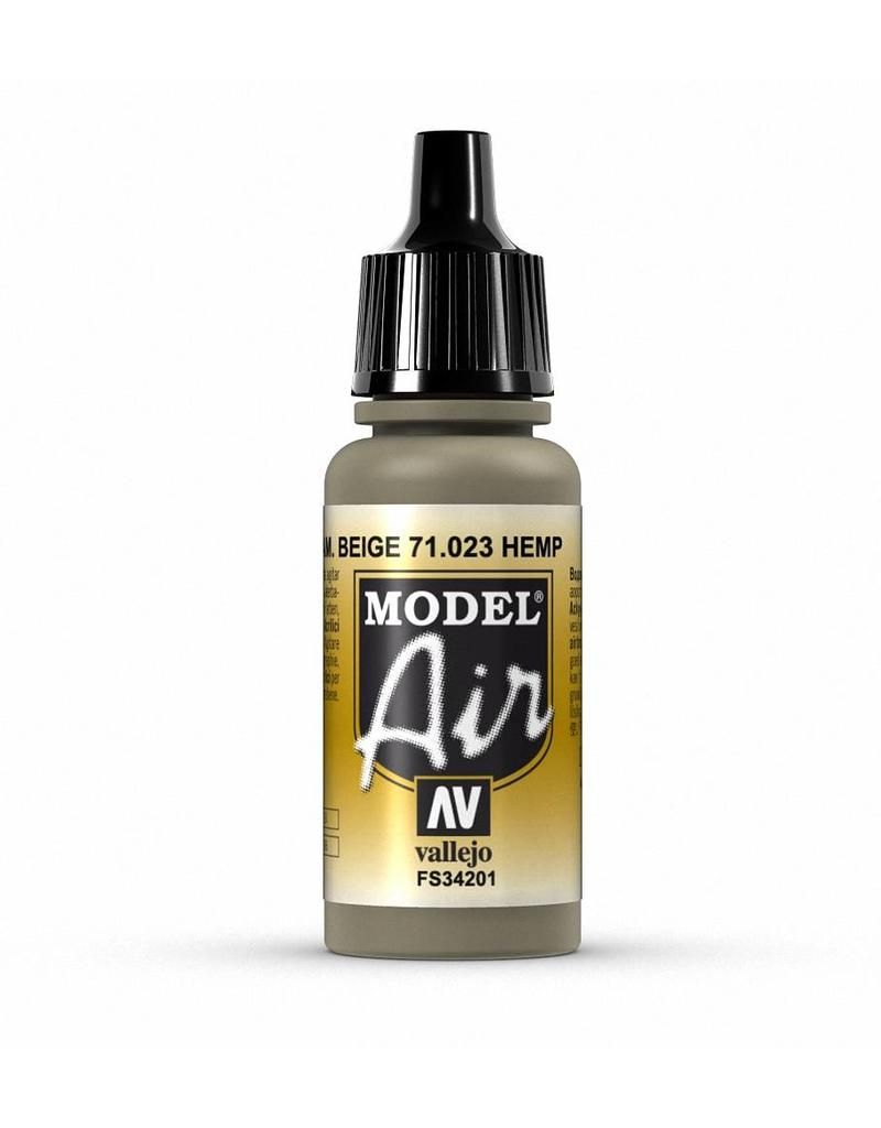 Vallejo Model Air – Hemp 17ml Acrylic Paint (AV71023)